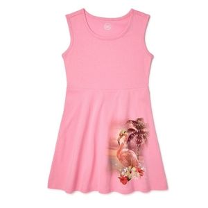 Wonder nation flamingo girls dress